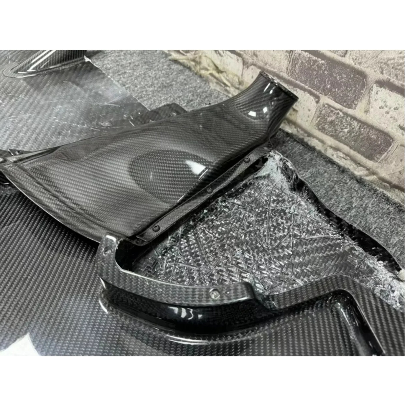 GT4 Carbon Fiber Front Lip for BMW G80 G81 M3 G82 G83 M4 - Bull Boost Performance