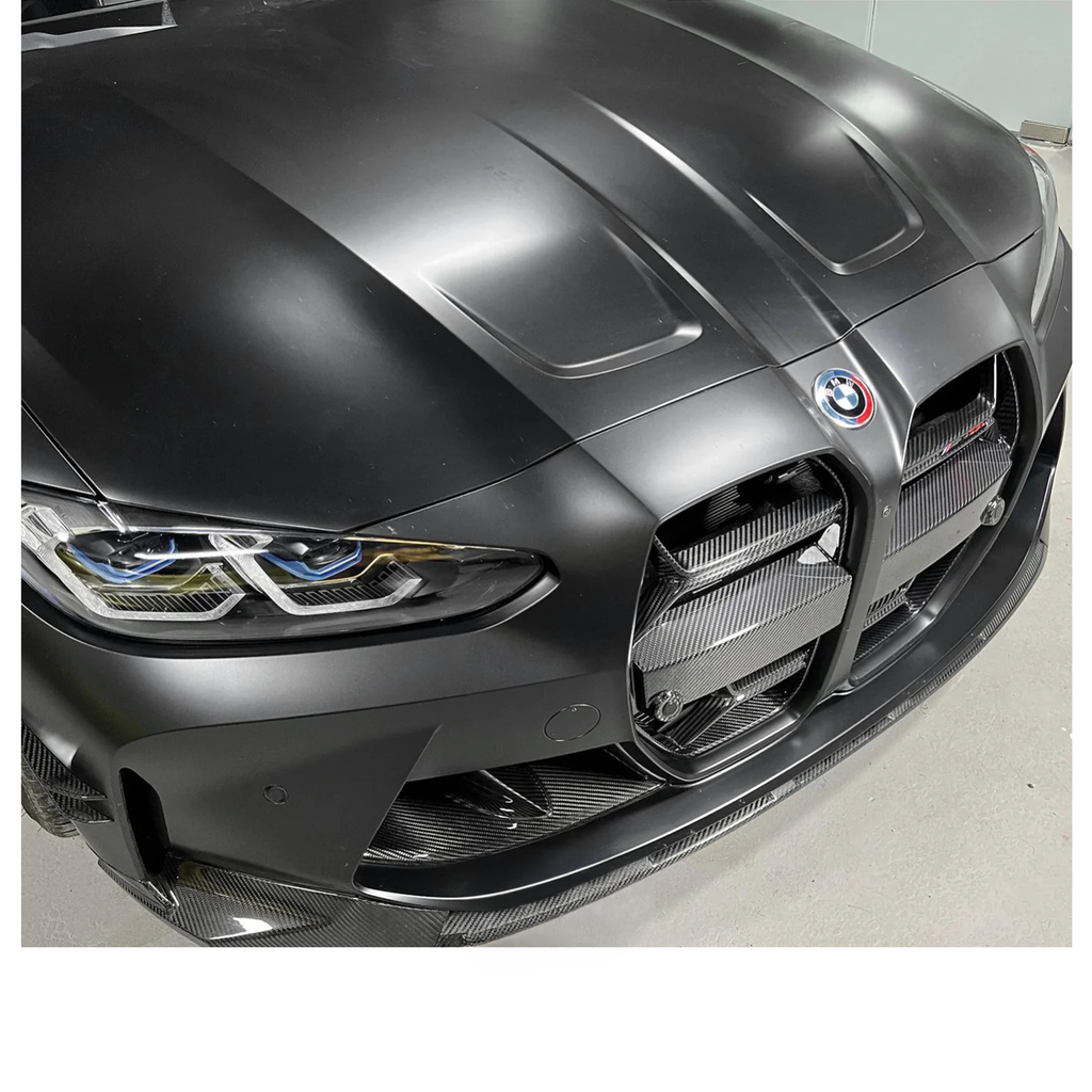 Dry Pre-Preg Carbon Fiber MP Style Front Lip for BMW G80 G81 M3 G82 G83 M4 - Bull Boost Performance