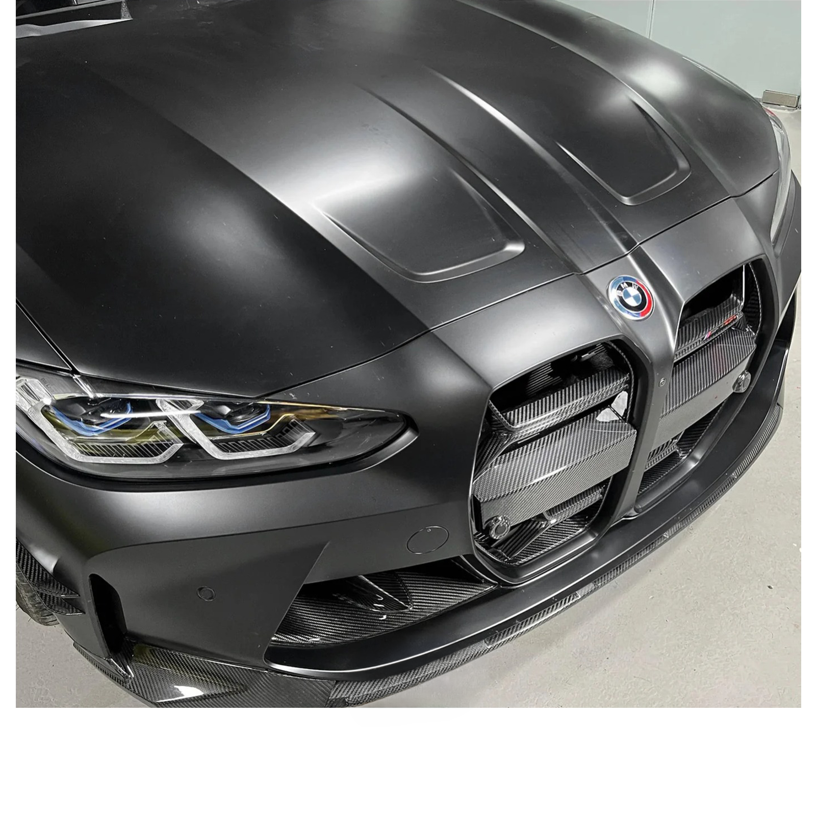 Dry Pre-Preg Carbon Fiber MP Style Front Lip for BMW G80 G81 M3 G82 G83 M4 - Bull Boost Performance