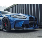 Pre-Preg CT Style Carbon Fiber Front Lip for BMW G80 M3 G82 G83 M4 - Bull Boost Performance
