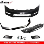 2012-2015Â Honda Civic 4Dr FB6 Front Bumper MD Lip Conversion Foglight