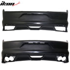 2015-2016Â Ford Mustang GT350 Black Rear Bumper Kit With Diffuser