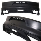 2015-2016Â Ford Mustang GT350 Black Front Rear Bumper Conversion PP