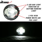 2015-2016Â Honda Civic 4Dr 2Dr Fog Light And Fog Cover US Model ABS