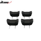 2011-2000Â Toyota Sienna Black Front And Middle Headrest Faux Leather