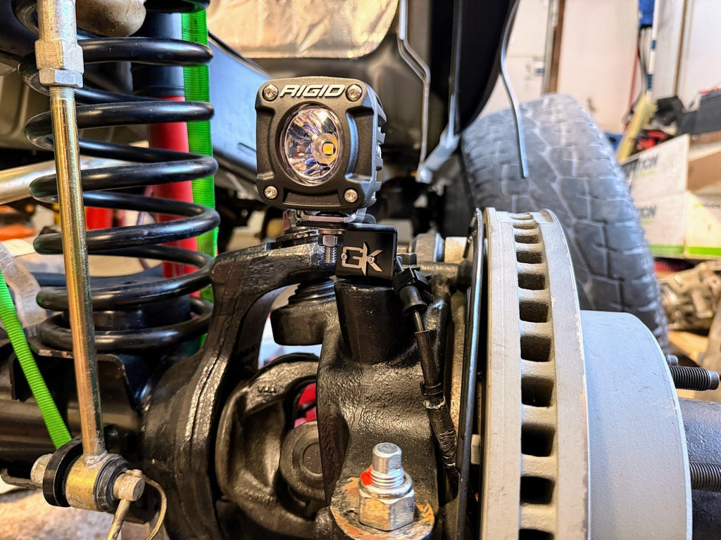 Dana/Spicer "Ultimate Dana 60" Steerable Knuckle Pod Light Mounts By Gatekeeper Off-Road
