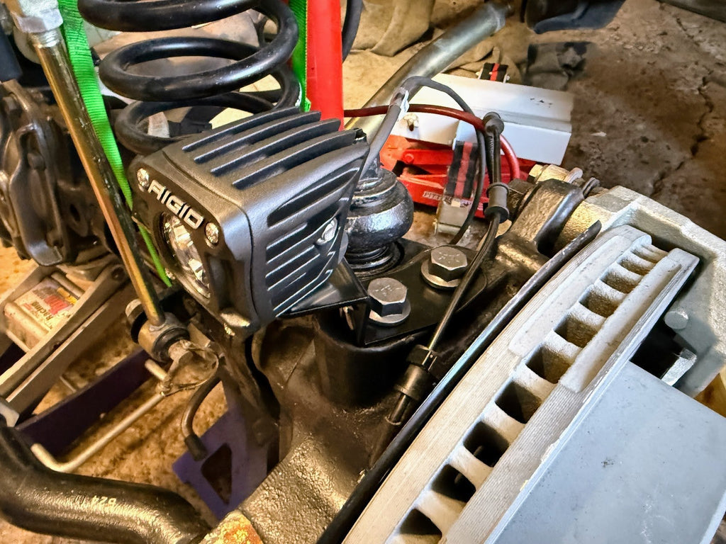 Dana/Spicer "Ultimate Dana 60" Steerable Knuckle Pod Light Mounts By Gatekeeper Off-Road