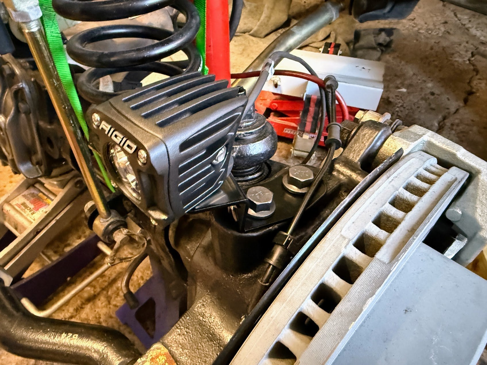 Dana/Spicer "Ultimate Dana 60" Steerable Knuckle Pod Light Mounts By Gatekeeper Off-Road