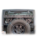 Turn Offroad Spare Tire Storage Rack for Universal Externally Mounted Spare Tires