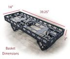 Turn Offroad Spare Tire Storage Rack for Universal Externally Mounted Spare Tires
