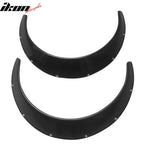 Universal Fit 90MM 2PC Rear Fender Flares Wide Body Wheel Arches PP
