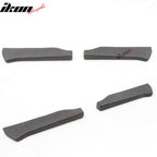12.5" x 2.5" Universal GT Style Rear Bumper Lip Spats Splitters PU