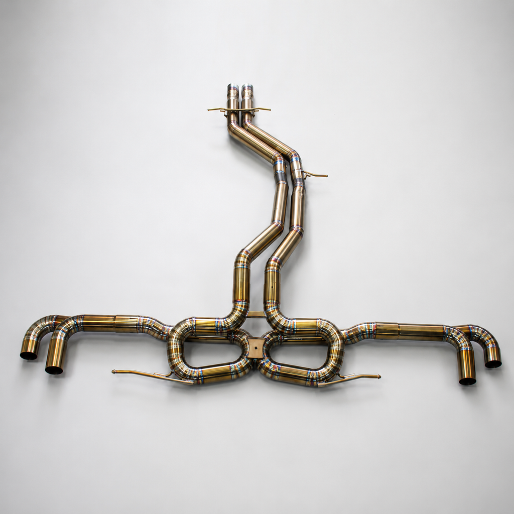 Valved Sport Exhaust System for Lamborghini Urus by Stratec Systems