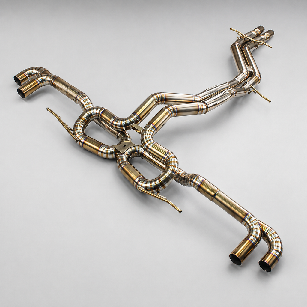 Valved Sport Exhaust System for Lamborghini Urus by Stratec Systems
