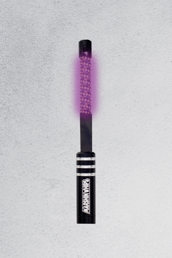 Big Moe White Edition LED Whips | Solid Color High-Output Safety Whips | Pair