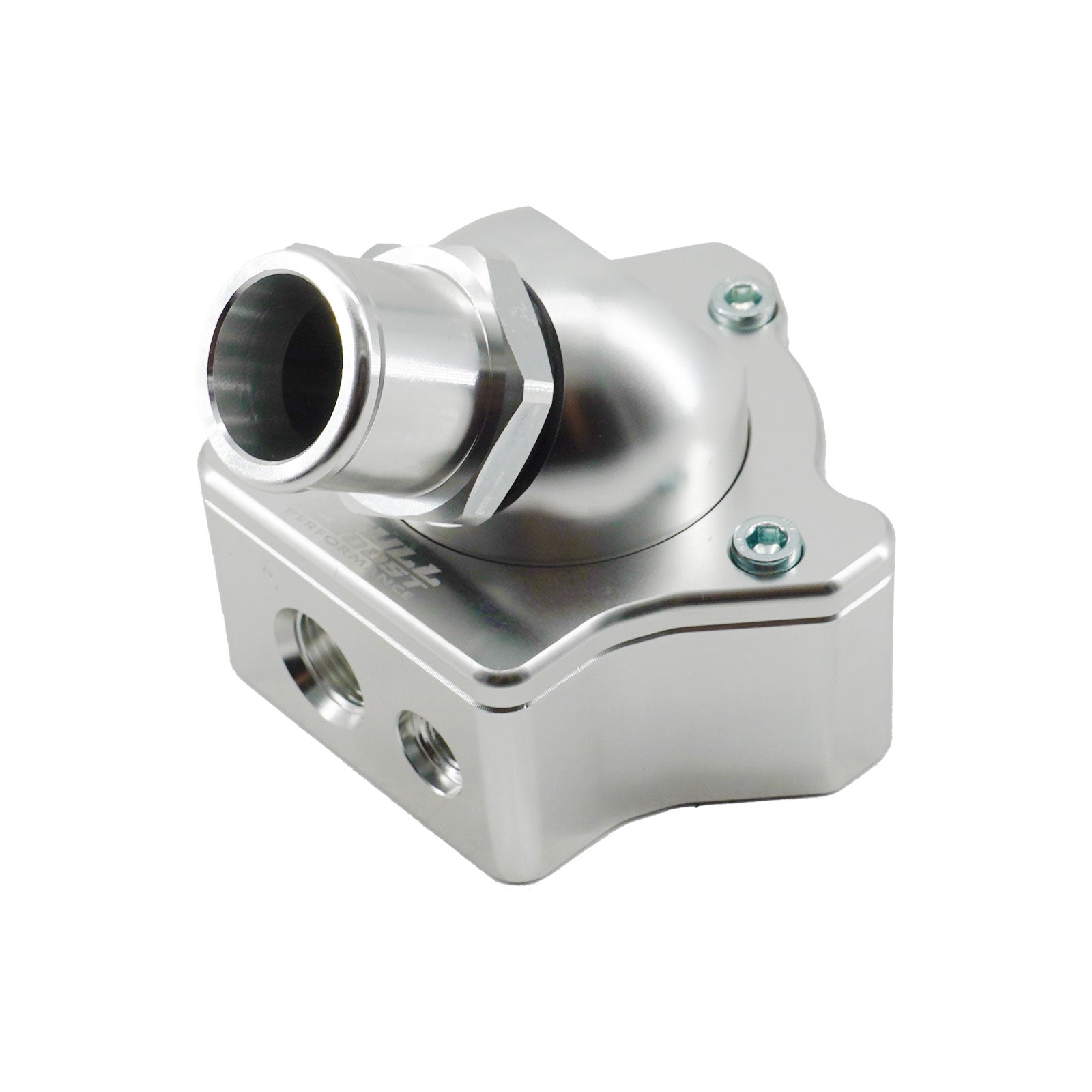 K20 K24 K Series Direct Water Pump Mount V2 Swivel Neck Thermostat Housing 16AN - Bull Boost Performance