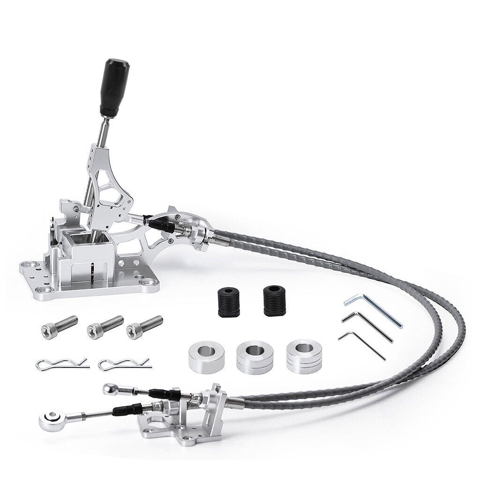 Acura RSX Shifter Cables Trans Bracket Shifter K20 K24 K Swap EG EK K-Series Honda Civic CRX - Bull Boost Performance