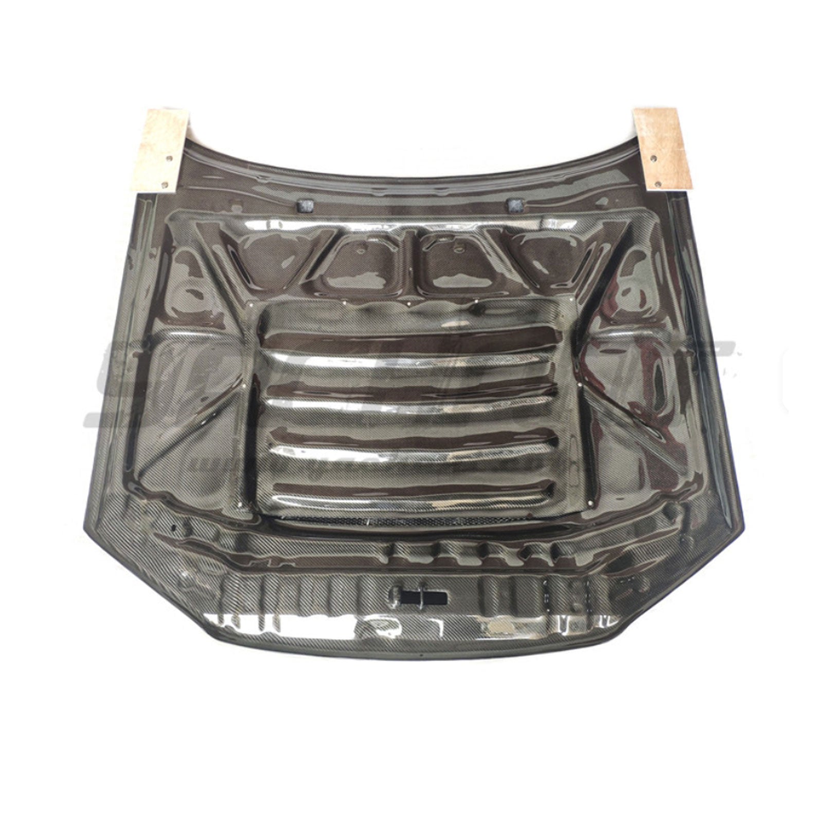 Full Carbon Fiber Vented Front Hood for Nissan Skyline R34 GTT GTR - Bull Boost Performance