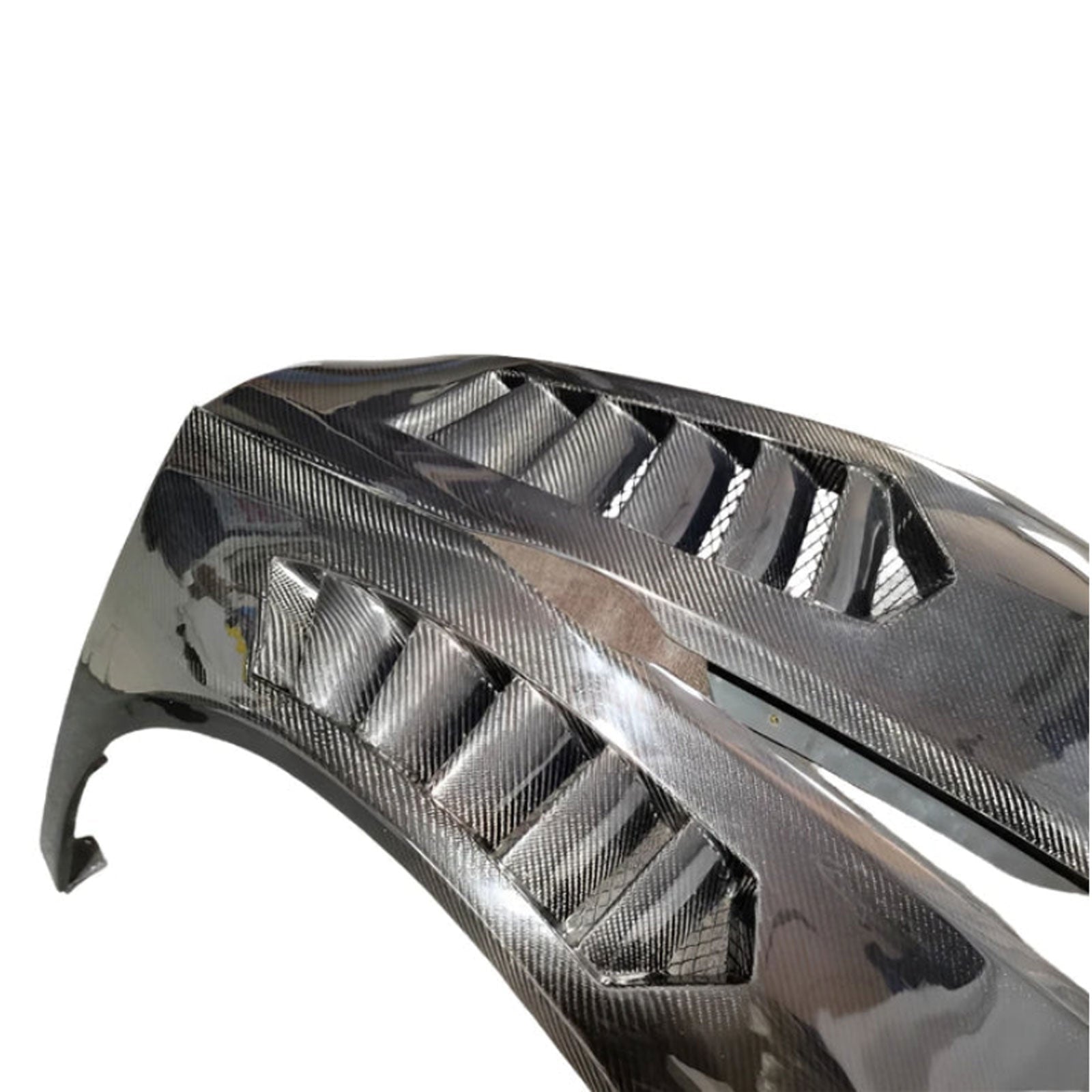 V Style Full Carbon Fiber Vented Front Fenders for Lamborghini Huracan LP 580 LP 610 - Bull Boost Performance