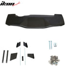 Universal Fitment VTX Style Unpainted Black Rear Bumper Diffuser FRP