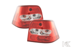 Volkswagen Golf 4 Red LED Taillights Set (1998 - 2002)