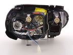 Volkswagen Golf 4 Type 1J Chrome Angel Eyes Headlights (1998-2003)