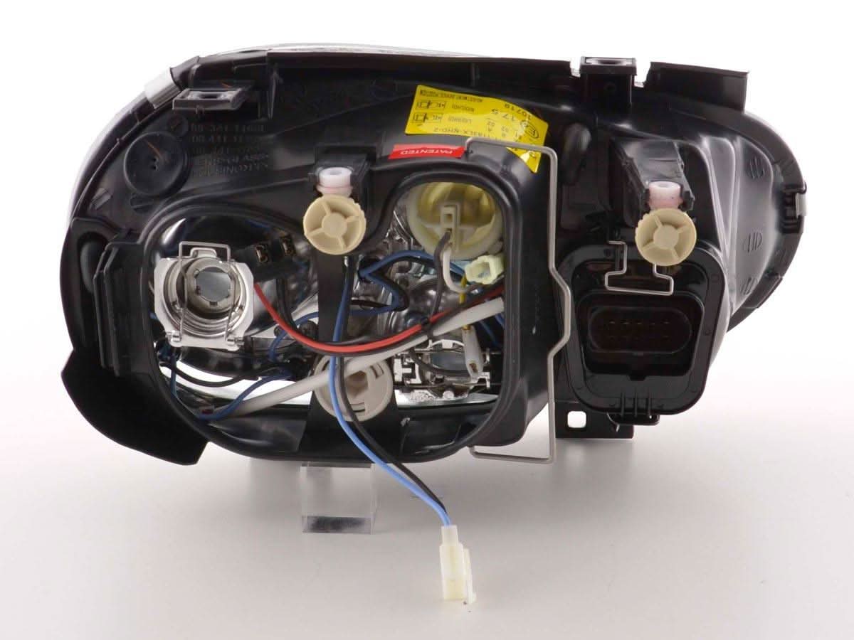 Volkswagen Golf 4 Type 1J Chrome Angel Eyes Headlights (1998-2003)