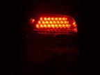 Volkswagen Golf 4 Type 1J Chrome Clear LED Taillights Set (1998 - 2002)