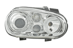 Volkswagen Golf 4 Type 1J Chrome Headlight Set (1998-2003)