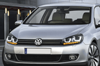 Volkswagen Golf 6 MK6 Black Demon Eyes Projector Headlight (2008 - 2014)