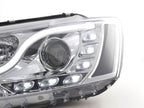 Volkswagen Jetta 6 Chrome LED Headlights with Daytime Running Lights (2011-2018)