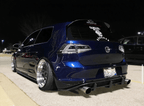 Volkswagen MK7 Golf/GTI/R - Clear/Black LED Tail Lights for Halogen Models (2012-2017)