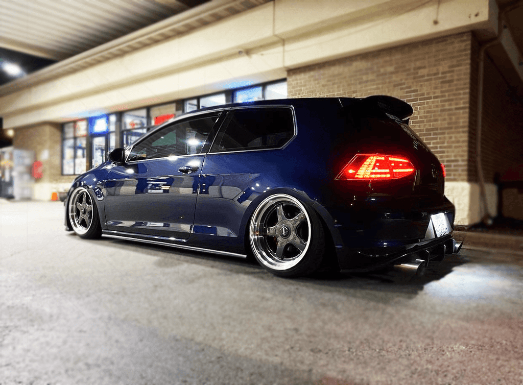 Volkswagen MK7 Golf/GTI/R - Clear/Black LED Tail Lights for Halogen Models (2012-2017)