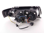 Volkswagen Passat (B5 / 3B) Chrome LED Headlights with Daytime Running Lights (1997 - 2000)