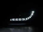 Volkswagen Passat (B5 / 3BG) Black LED Headlights with Daytime Running Lights (2000 - 2005)