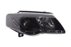 Volkswagen Passat (B6 / 3C) Black LED Headlights with Daytime Running Lights (2005 - 2010)