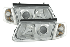 Volkswagen Passat Type 3B Chrome Headlight Set 1997-2000
