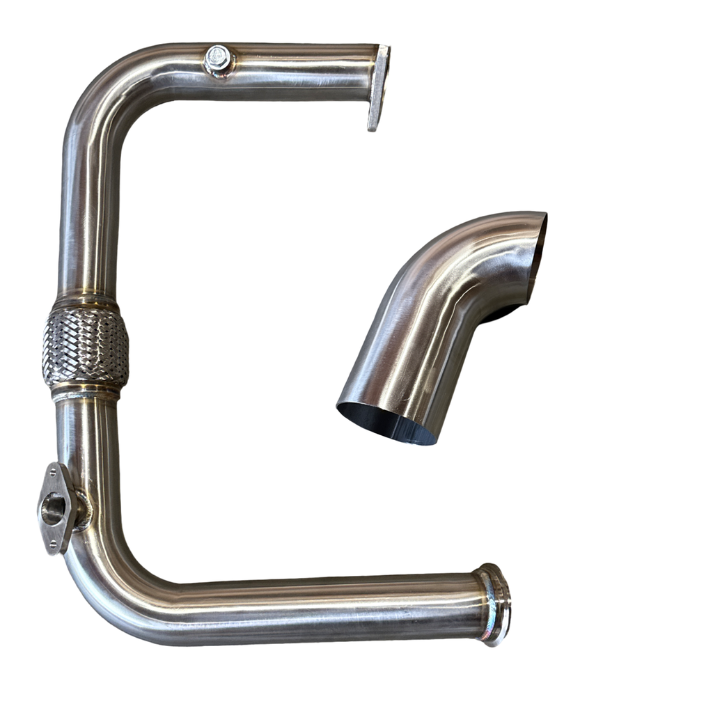 T4 Turbo Hotparts Crossover Exhaust Kit Vortec 4.8 5.3 6.0 LSX Silverado Sierra - Bull Boost Performance