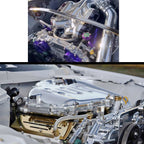 Rare Aluminum Coil Valve Cover Plate Set For Nissan 350Z Infiniti G35 VQ35 Z33 Fairlady - Bull Boost Performance