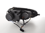 VW Golf 5 (Mk5) Chrome LED Angel Eye Headlights - (2003-2008)