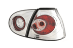 VW Golf 5 Mk5 OEM Style Chrome Tail Lights V2 (2003-2008)