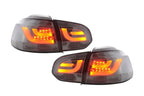 VW Golf Mk6 GTI LED Bar Clear/Smoked Tail Lights V1 (2008-2014)