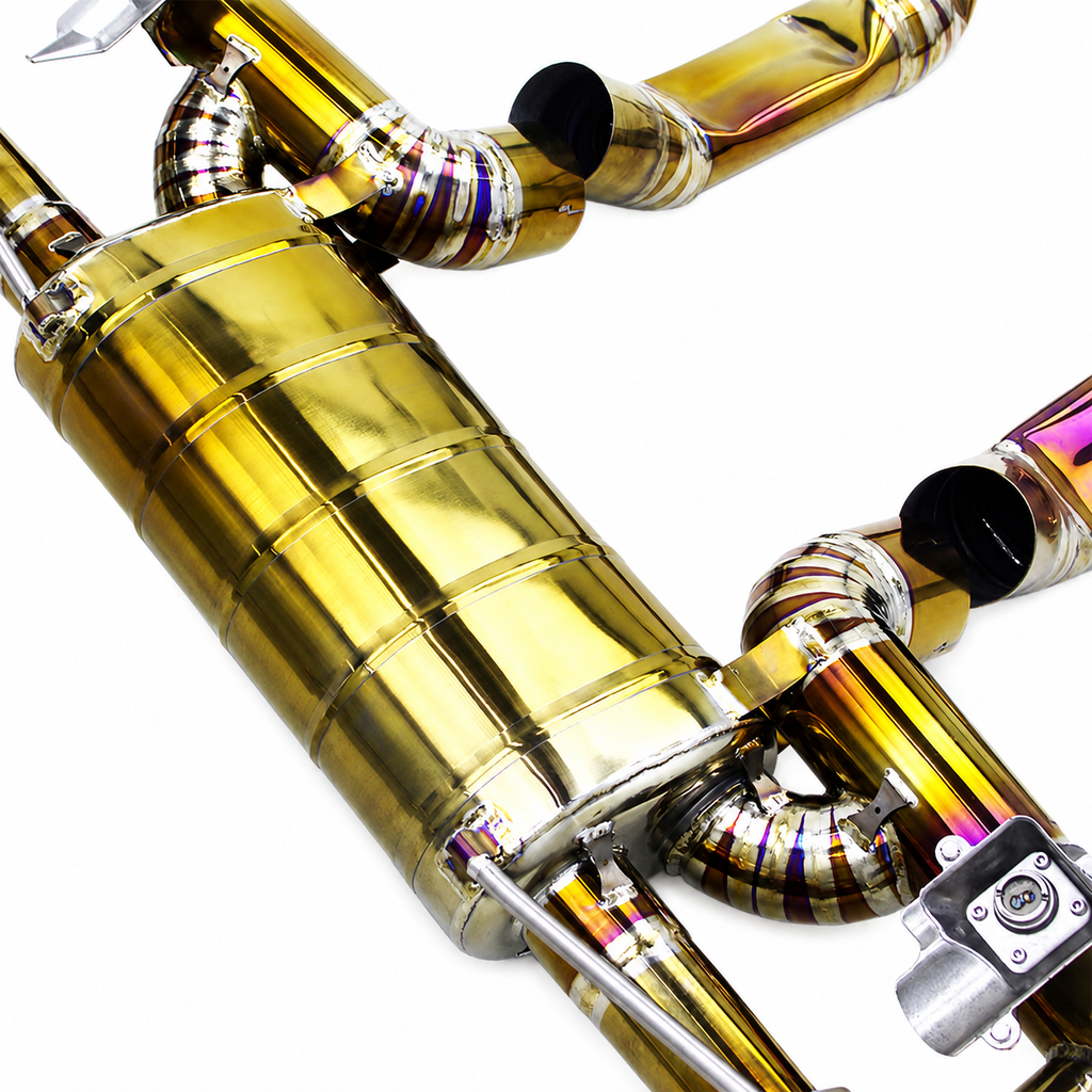 Titanium Valved Catback Exhaust System for Mercedes Benz GLE63 AMG W167 4.0T - Bull Boost Performance
