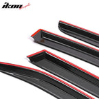 2018-2024 Chevrolet Equinox Acrylic Slim Style 4PC Window Visor Guard