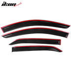 2018-2024 Chevrolet Equinox Acrylic Slim Style 4PC Window Visor Guard