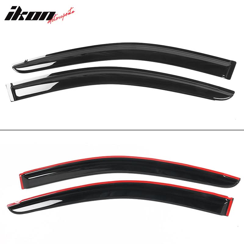 2008-2018 Grand Caravan &2008-2016 Chrysler Town&Country Window Visors