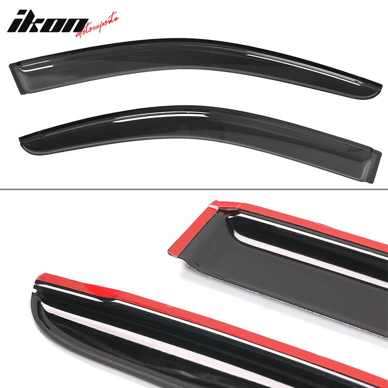 2008-2018 Grand Caravan &2008-2016 Chrysler Town&Country Window Visors