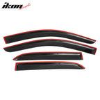 2003-2007 Honda Accord 4Door Acrylic 4PC Tape On Window Visors Guard