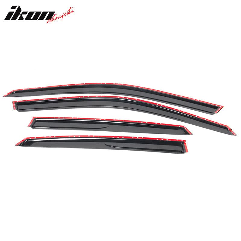 2022-2023 Honda Civic Sedan 4-Door Acrylic 4PC Tape On Window Visors