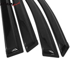 2009-2014 Nissan Murano Slim Style Smoke Tinted Window Visors Acrylic